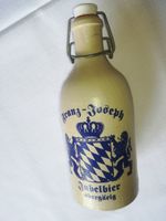 Franz Joseph Josef Strauß Bier Flasche Steingut Bierflasche Alt Bayern - Kasendorf Vorschau