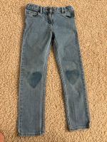 Bonton Jeans Hose 128 Herzen hellblau Baumwolle Elasthan Nordrhein-Westfalen - Wachtberg Vorschau