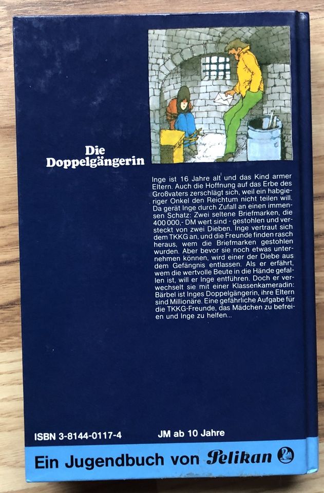 TKKG, Die Doppelgängerin, Taschenbuch, Jugendbuch in Himmelpforten