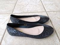 Ballerinas Schwarz Glitzer Gr.38 Niedersachsen - Uelsen Vorschau