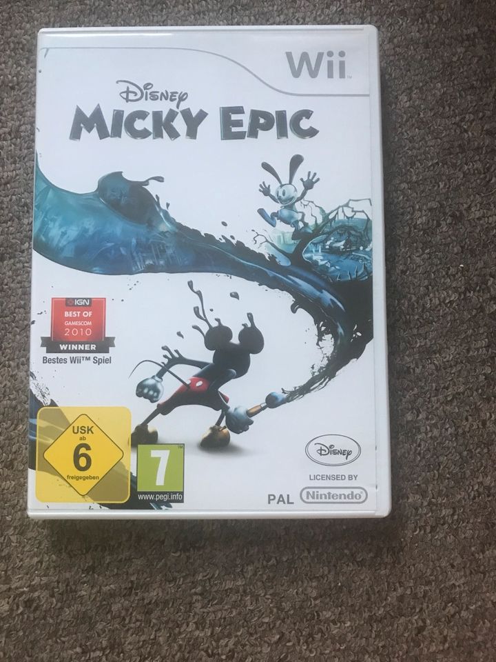 Nintendo Wii Micky Epic in Heidelberg