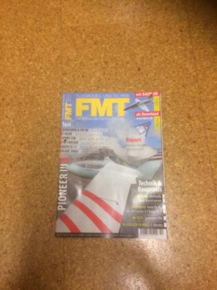 FMT Flugmodell und Technikmagazin 10/2014 mit Bauplan in Trostberg