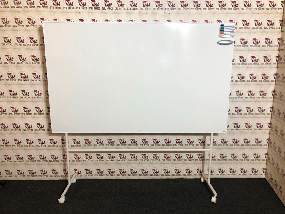 Mobiles Whiteboard von Lintex ONE auf Rollen 200cm Büromöbel in Berlin