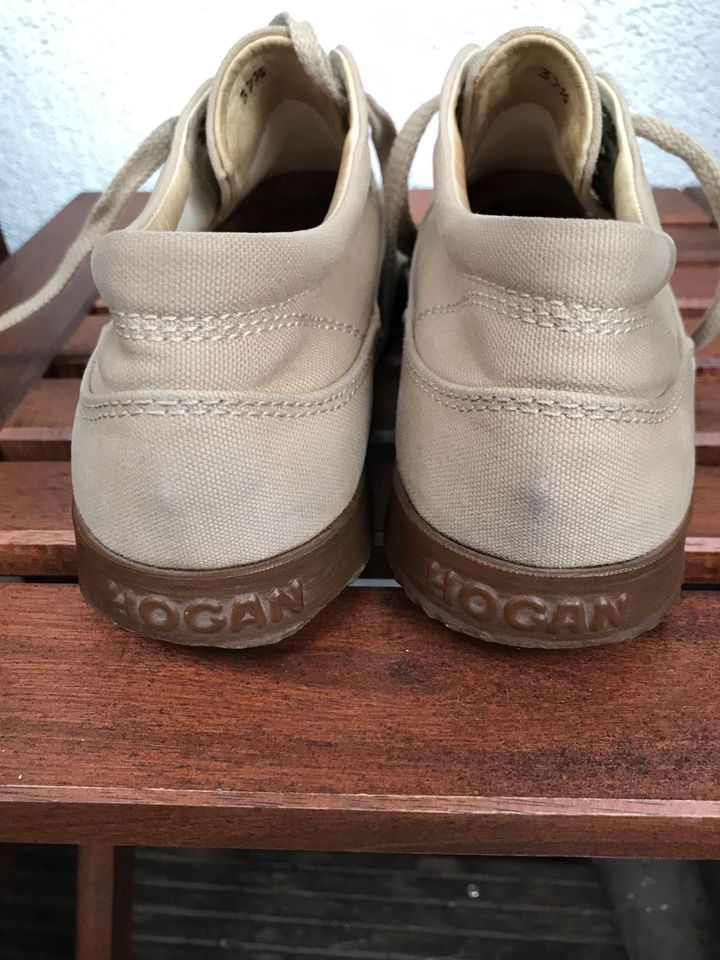 Hogan Schuhe sneaker 37 38 37,5 beige Leder made in Italy in Aachen