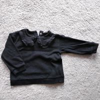 Schöner schwarzer Baumwollpullover mit Rüschenkragen Gr.74 Berlin - Tempelhof Vorschau