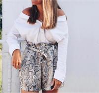 Zara Shorts beige Bindegürtel S neu Bayern - Tittling Vorschau