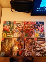 Nintendo switch Spiele Sammlung kirby, Mario,pokemon, Diabolo Nordrhein-Westfalen - Schwerte Vorschau
