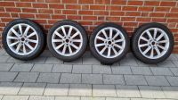 VW Original Alufelgen Dijon 17" mit Winterreifen Michelin 205/50 Niedersachsen - Braunschweig Vorschau