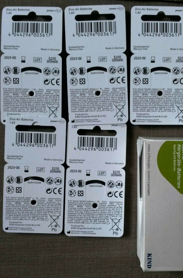 Hörgeräte Batterien Kind ZL2 +13 30 Stück 6/23 Haltbar in Kiel - Kronshagen  | eBay Kleinanzeigen ist jetzt Kleinanzeigen