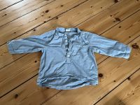 Hemd H&M ohne Kragen Gr.74 blau Shirt Pulli lässig Brandenburg - Niedergörsdorf Vorschau