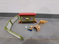 SCHLEICH Hasenstall Garten Spielset mit Hund TOP!! Hessen - Battenberg Vorschau