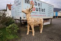 Hirsch - Skulptur Gartenmöbel + Massivholz Teak Baden-Württemberg - Freudenberg Vorschau