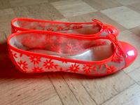 Jimmy Choo Ballerinas Orange neon Gr. 37,5 ♥️ Bayern - Rohrbach Vorschau