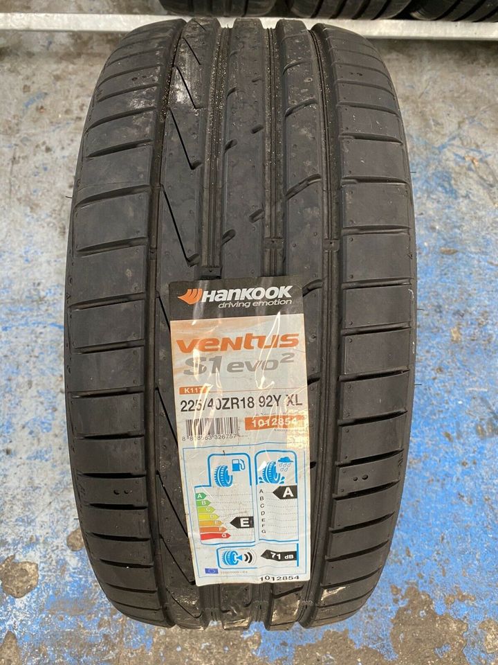 Hankook Ventus S1 evo 2 - 225 / 40 ZR 18 - 92 Y - XL - Neu in Hilden