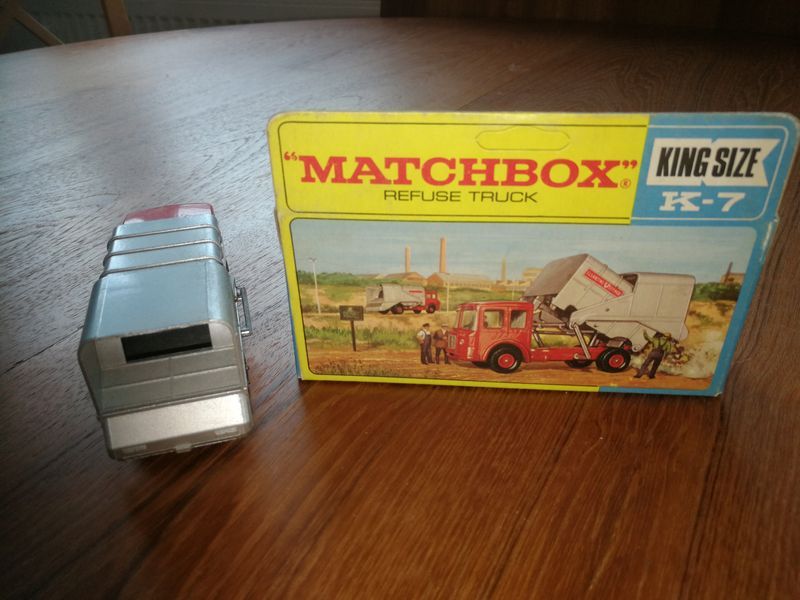 Matchbox King Size K7 Refuse Truck Müllwagen Lesney Boxed / 2 I in Friedrichsdorf
