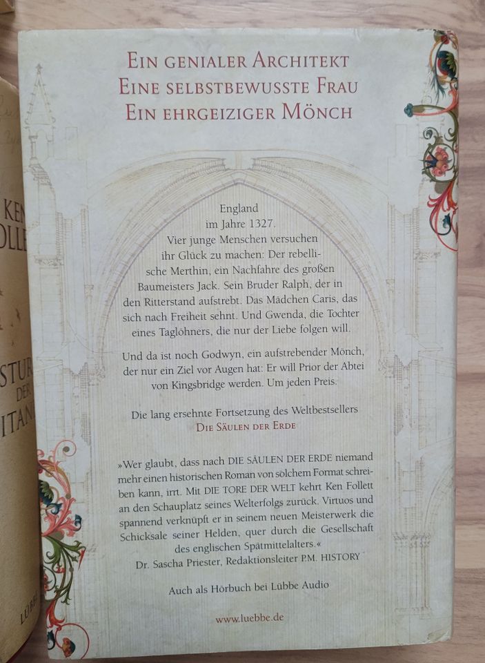 7 Romane Buch Ken Follett Sturz der Titanen Tore der Welt ... in Lutherstadt Wittenberg