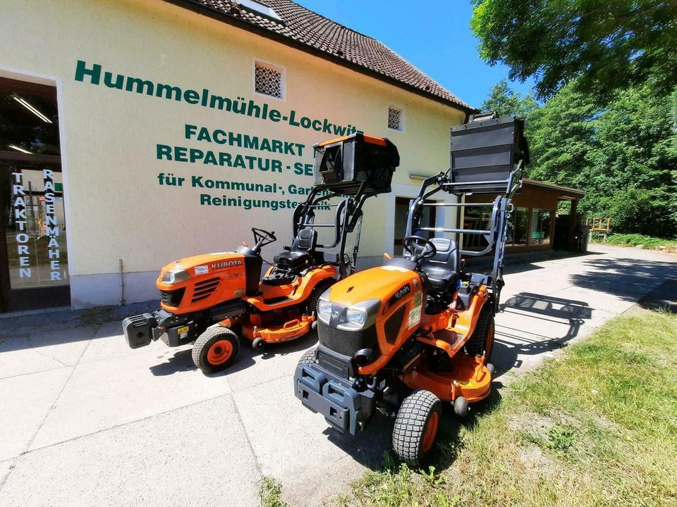 Rasentraktor mieten - Kubota G261 HD - 160 € / Tagesmiete in Kreischa