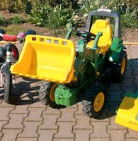 Fahrrad mit Stützräder Traktor John Deere Anhänger Spielzeug Roßleben-Wiehe - Wiehe Vorschau