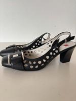 TOP! Högl  1x getragen  Sling Pumps Sandalen marine  38.5  5 1/2 Bayern - Frauenau Vorschau