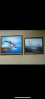 2er Set Leinwandbild Acrylmalerei maritimes Motiv Bayern - Ochsenfurt Vorschau