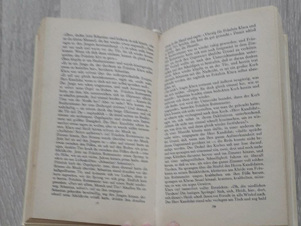 Heidi, Johanna Spyri, gebundenes Buch von 1955 in Rhauderfehn