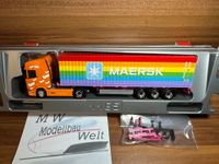 Herpa Scania Container-Sattelzug "HCL / Maersk 314695 Niedersachsen - Seelze Vorschau