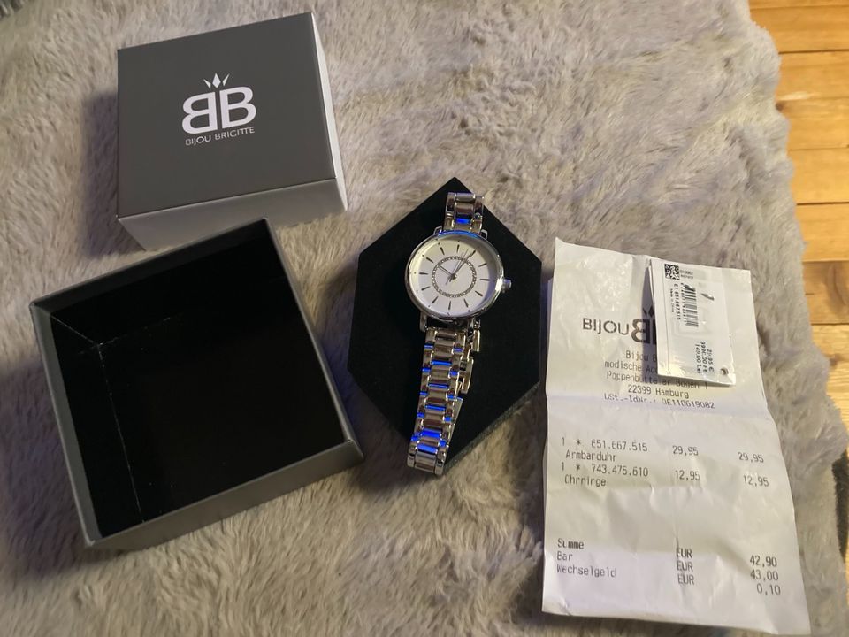 Armbanduhr Uhr von Bijou Brigitte Neu und ungetragen mit Rechnung in Hofheim am Taunus