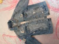 Jeansjacke Used Look Nordrhein-Westfalen - Ahlen Vorschau