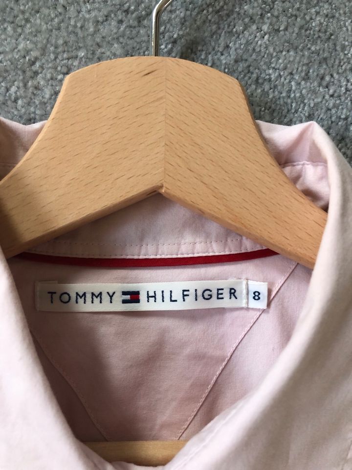 Bluse von Tommy Hilfiger, rosa, Gr. 8 in Langenhagen