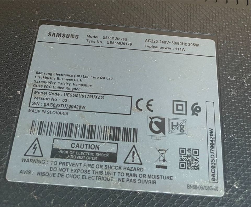 Samsung 50 Zoll Defekt in Berlin