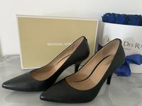 Neuwertige Leder Pumps von Michael Kors schwarz Gr.39 Nordrhein-Westfalen - Dülmen Vorschau