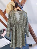 Reserviert* Kleid Gr. S-M MNG MANGO Sommerkleid grün-braun Niedersachsen - Goslar Vorschau