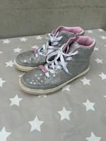 ⭐️ SKECHERS Stiefel Sneaker ⭐️ Silber Sterne Glitzer Gr. 36 Bayern - Forchheim Vorschau