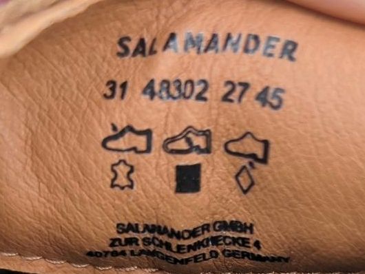 Herren Salamander Chelsea Boots Gr. 45 braun Wildleder in Paderborn