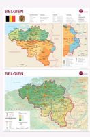 Karte Belgien Physisch Politisch Wandkarte A2 59 x 41 cm München - Bogenhausen Vorschau