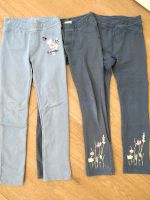 3x Jeggings mit Blumenstickerei Gr.122 Rheinland-Pfalz - Laumersheim Vorschau