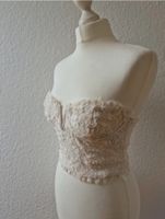 Zara Bandeau Top Korsett Corsage Spotze Creme Weiß L 40 Nordrhein-Westfalen - Krefeld Vorschau