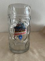 Bierkrug Maßkrug Hofbräu München Oktoberfest 1996 Glaskrug Aubing-Lochhausen-Langwied - Aubing Vorschau