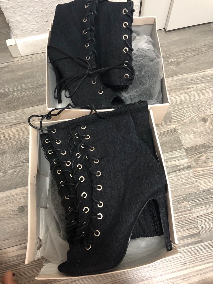 Overknee stiefel jeans denim in Dortmund