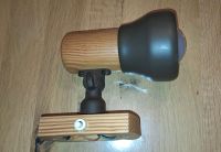 Wandlampe. Spot. Holz Kiefer & Metall braun. Vintage. 1980er Rheinland-Pfalz - Mainz Vorschau