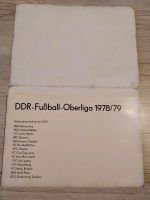 DDR Fußball Oberliga 1978/79 Sachsen - Thum Vorschau