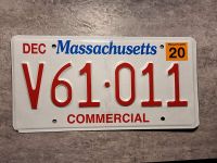 USA Nummernschild Kennzeichen License Plate Massachusetts Commerc Bayern - Königsbrunn Vorschau