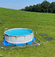 Intex Pool 366 x 99 cm, Leiter, Pumpe, Pflegemittel,Solarmatten Baden-Württemberg - Leutkirch im Allgäu Vorschau
