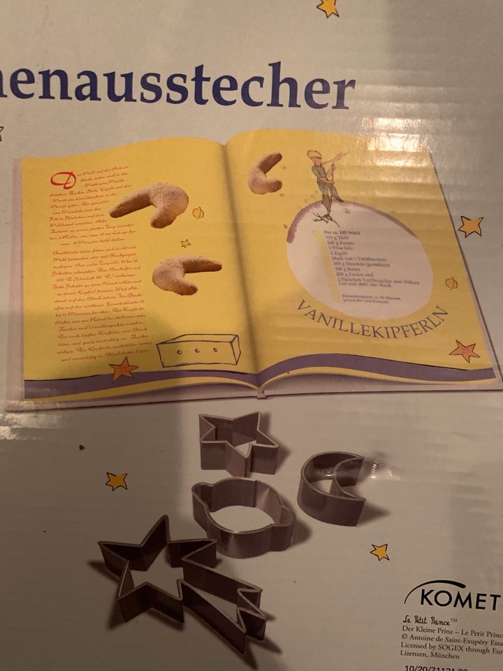 Der kleine Prinz Backbuch mit Plätzchenausstecher in München