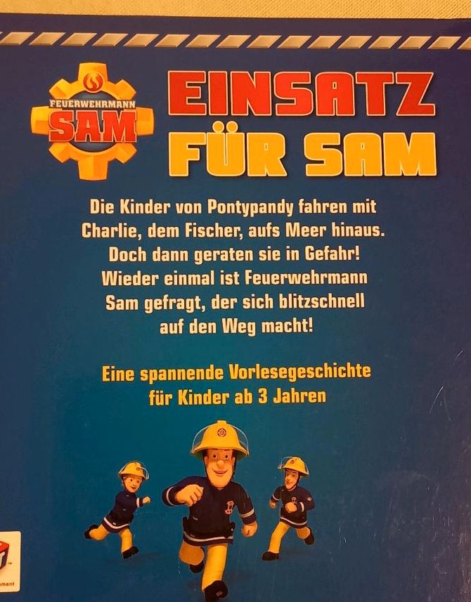 Feuerwehrmann Sam Buch in Wietmarschen