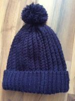 WINTERMÜTZE STRICKMÜTZE BOMMEL blau H&M Gr.110/128 Niedersachsen - Nordhorn Vorschau