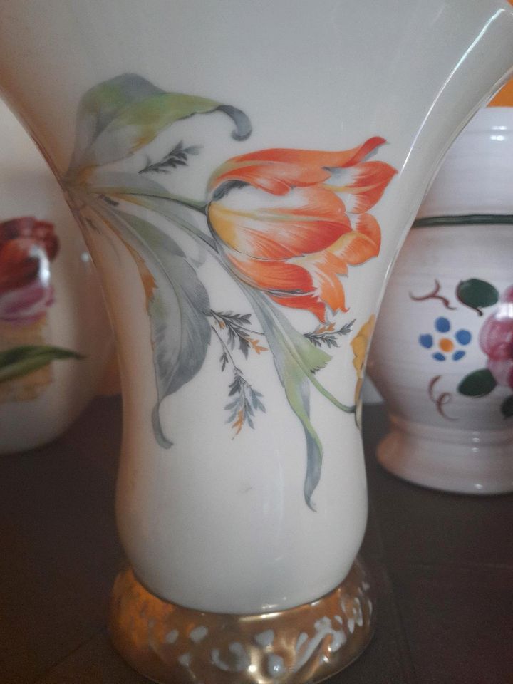 sehr schöne Blumenvase v.Bareuther Bavaria in Luckenwalde