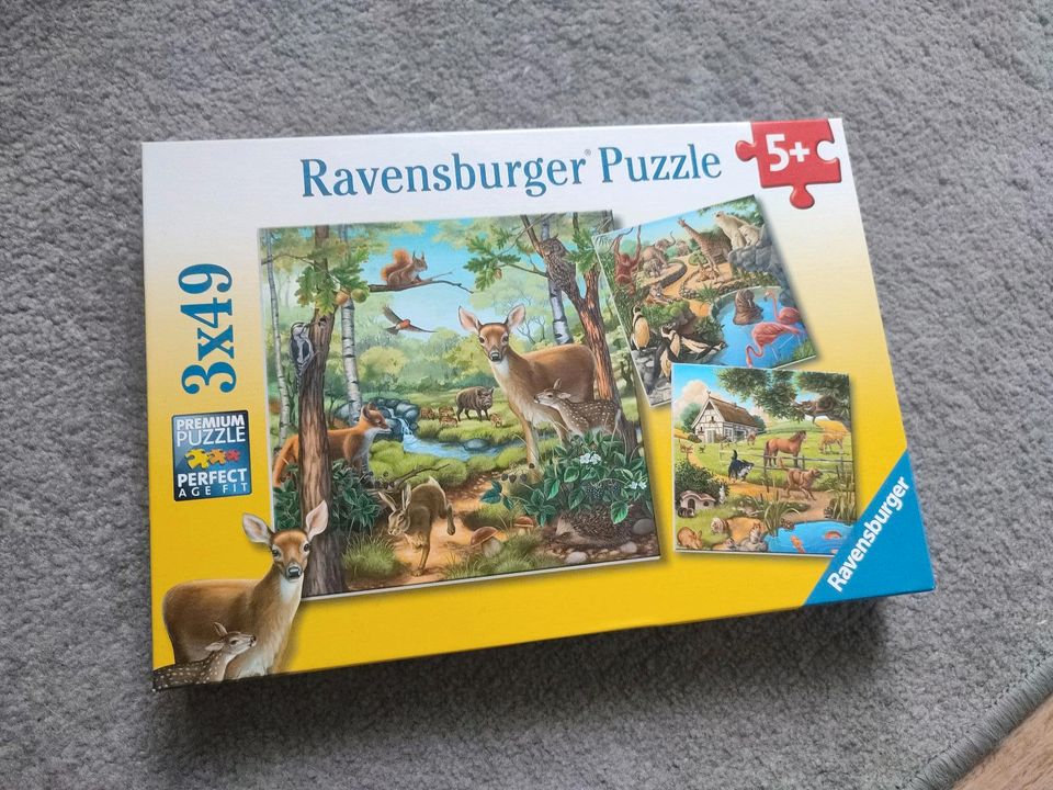 Ravensburger Puzzle 3x49 in Oschatz