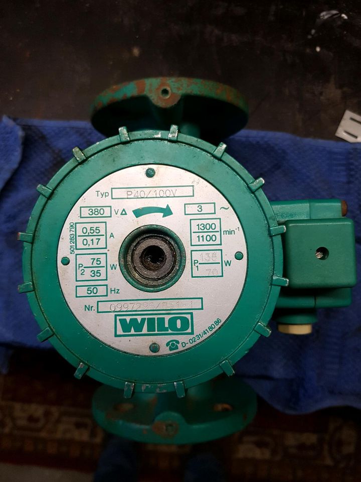 Wilo P40/100V Umwälzpumpe in Flörsheim am Main