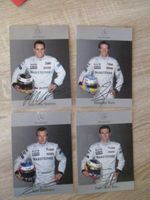 Mercedes Autogramm-Karten Räikkönen, Montoya, Wurz & De La Rosa Baden-Württemberg - Rottweil Vorschau